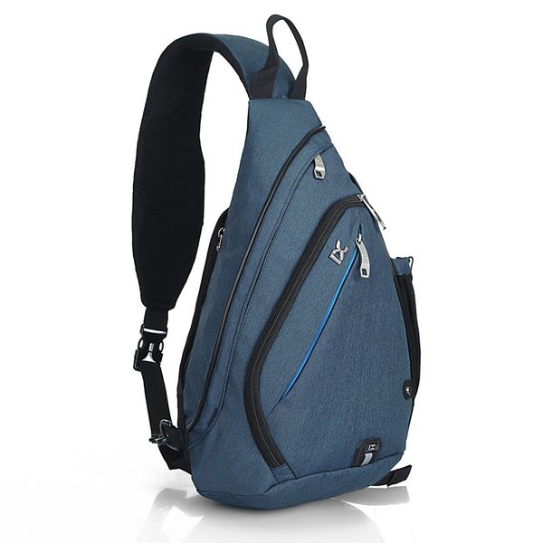 Outdoor-Taschen INOXTO Männer Eine Schulter Rucksack Frauen Sling Crossbody USB Jungen Radfahren Sport Reisen Vielseitige Mode Student Schule 230325