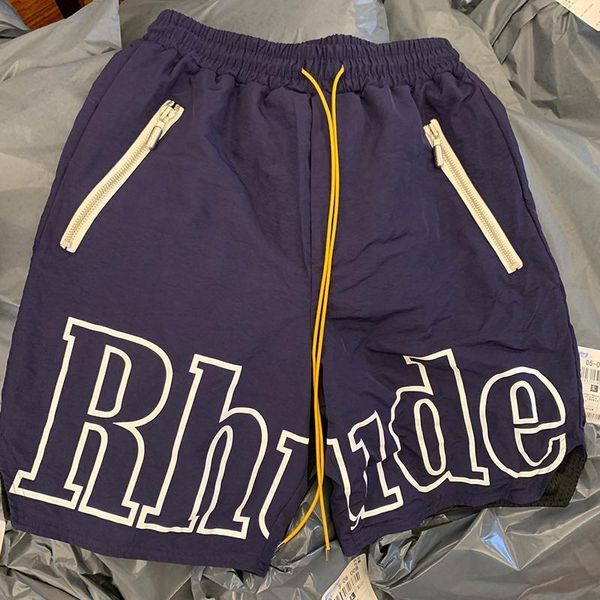 Shorts 5A Rhude Shorts designer pantaloni da basket maschi