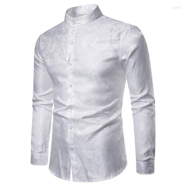 Camisas casuais masculinas 2023 Camisa de manga longa masculina Camiseta coreana de moda masculina Personalidade Retro Retro Polo Camiseta Polo