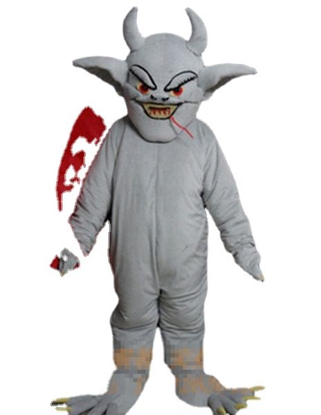 Halloween Devil Mascot Vampire Bat Mascot Costume de sangue