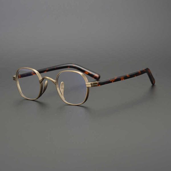Óculos de sol femininos de luxo masculino Coleção artesanal japonesa John Lennon a mesma caixa da República da China Estilo de Estilo