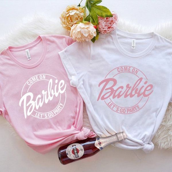 Kadın T-Shirt Bachelorette gömlek nedime gelin takım eşleşen gömlek düğün partisi tişört kadınlar yaz sınırlı sayıda 100 pamuk tees 230325