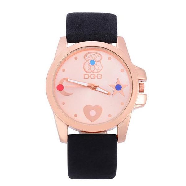 Principais relógios de pulso Top DQG Brand Women Women Women Dress Dress Fashion Quartz Ladies Casual Gift Bear Clock Relógio Relogio feminino