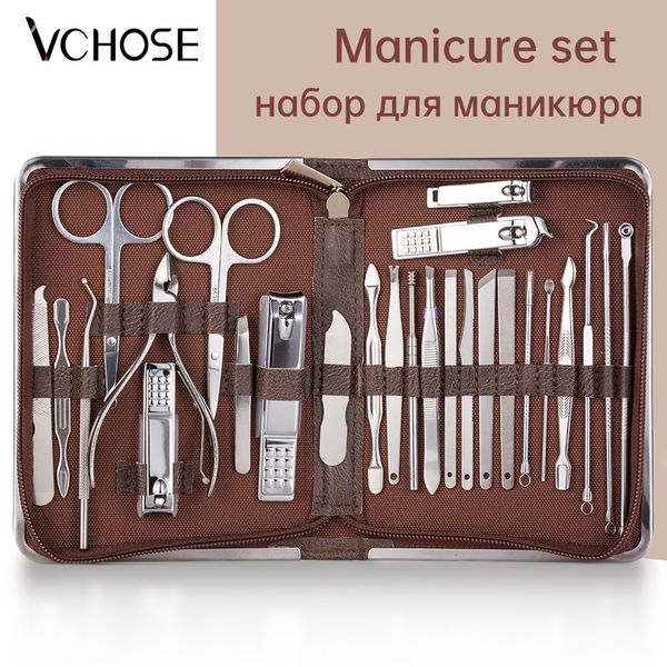 Tırnak Manikür Set Tırnak Clippers Profesyonel Pedikür Kiti Paslanmaz Manikür Dosya Makasla Seti Clipper Cuticle Makas Tırnak Araçları Set Makyajı 230325