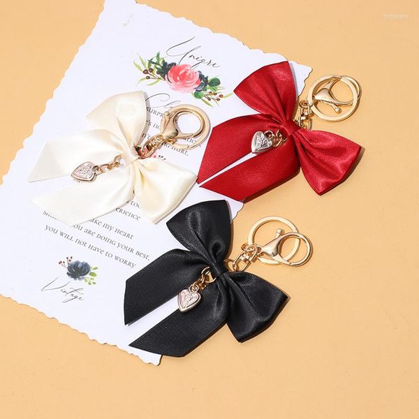 Keychains Style Red Bow Car Kichain Accessories Moda