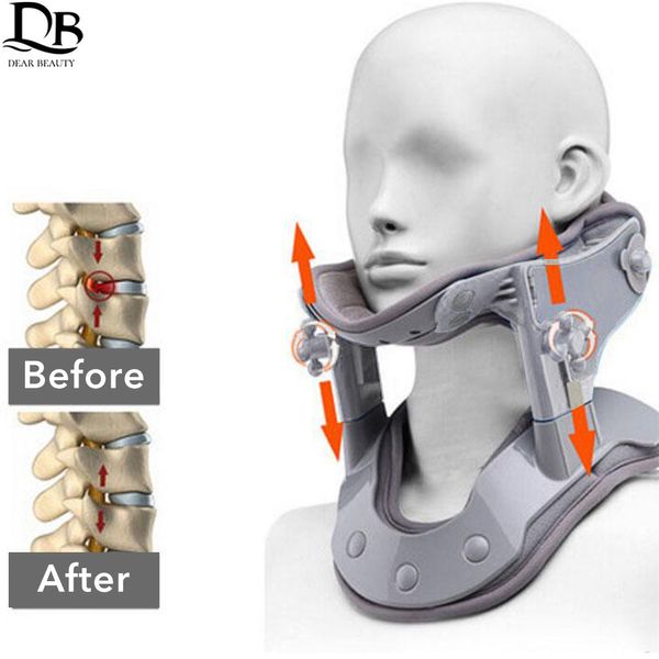 Massaggio del cuscino del collo Riscaldamento del collo Collare elasticizzato Trazione cervicale Compressione Regola il supporto della vertebra Massaggio della colonna vertebrale Assistenza sanitaria Dolore Relif 230327