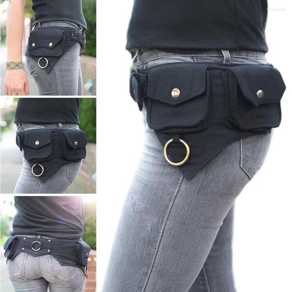 Borse per la vita Bagna da donna progettata per femmine all'aperto Sporting Ip-hop Belt o Style Money Street Wholesale