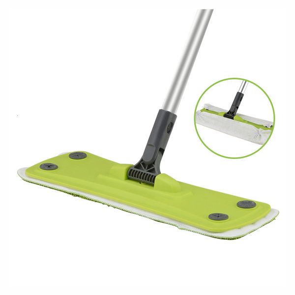 Mops Multifunktionaler Mopp zum Bodenwaschen von Fenstern und Wänden zu Hause, Küche, Staubreinigung, Mikrofasertuch, magische Rakel, Fliesenwerkzeuge 230327