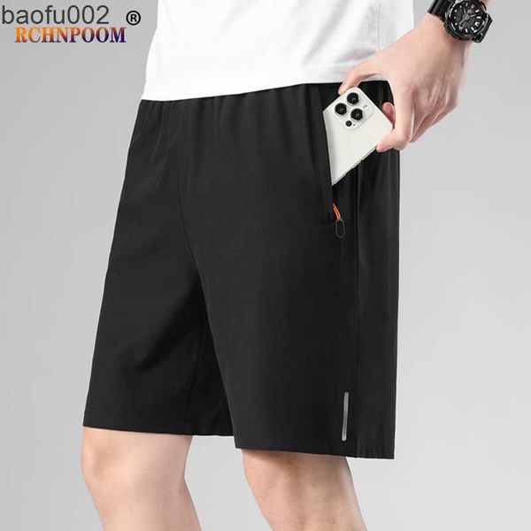 Pantaloncini da uomo Costumi da bagno Gamba dritta con coulisse Corti da uomo Pantaloni estivi Casual da uomo Quick-Dry Cool Gym Fitness Pantaloncini stampati larghi W0327