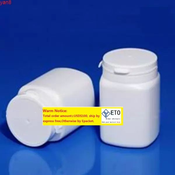 Bottiglia di pillole bianche quadrate di plastica da 300 pezzi da 250 mlbottiglia a bocca largacina all'ingrosso 200CCbottiglia biancaBottiglia da 250 ml HDPEbuona qualità