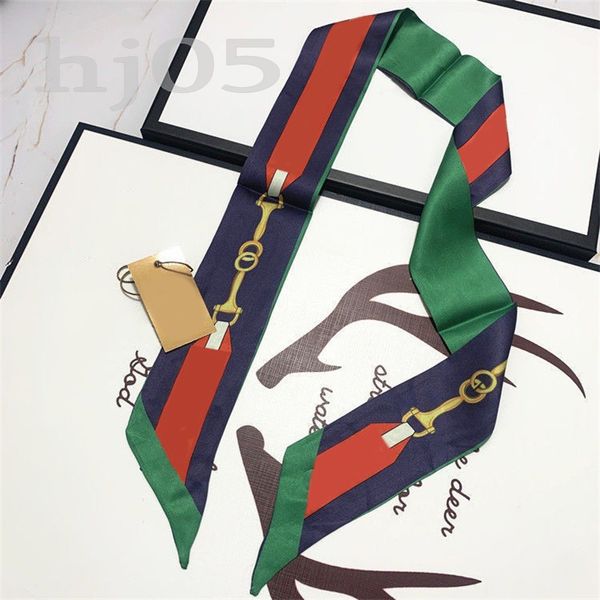 Moda fascia per la testa borse firmate sciarpa di seta decorativo modello vario cuore lettere ornamenti squisiti portafoglio donna borse sciarpa designer delicato J079 B23