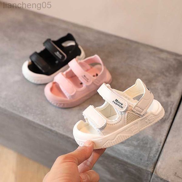 Sandalen Baby Mädchen Schuhe Sommer Erste Wanderer Kinder Strand Sandalen Mode Jungen Sport Schuhe Mädchen Sandalen Turnschuhe W0327