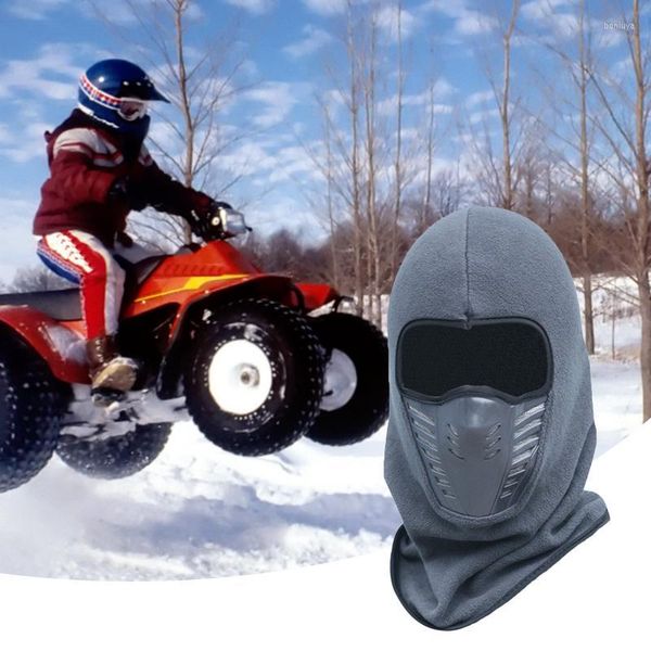 Motorradhelme, Thermo-Gesichtsmaske, Fleece, Fahrrad, Reiten, Winter, winddicht, Laufen, warm, atmungsaktiv, Soldat, vollständige Schutzhülle