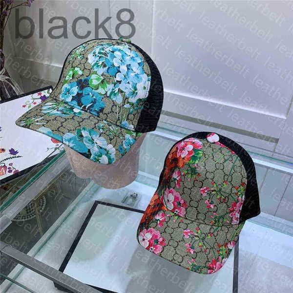 Designer-Ballkappen im hawaiianischen Stil, Blumen-Jacquard-Luxus-Schirmmütze, Straße, trendige Freizeit, Casquette, Strand-Baseballmütze S53T