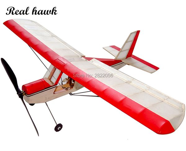 Электрический/RC Самолет RC LASE LASER CUT BASA BASA Деревянный самолет Micro Aeromax Kit Wingspan 400 мм Balsa Wood Model Kit 230327