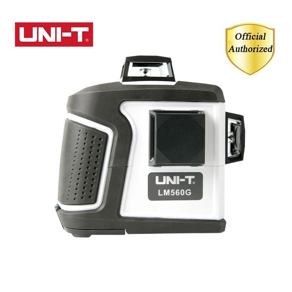 Uni-t lm560g poderoso 360 360 Horizontal Vertical Cross Auto-nivelamento Instrumento de medição 12 linhas 3D Nível de laser verde