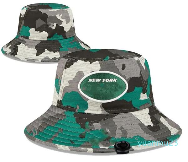 2023 Football Buckets Cap Camo Snapbacks Cappello da pescatore regolabile per squadra Tutti i colori Mix Match Ordine Tutti i cappucci 99