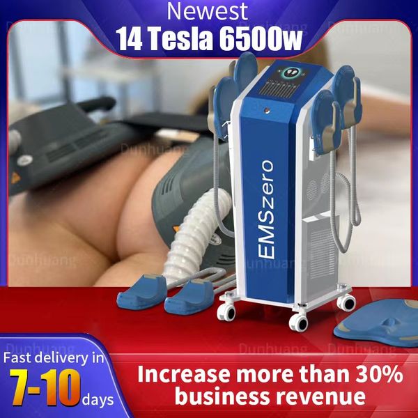 2024 DLS-EMSLIM NEO Scultura elettronica del corpo che modella 14 Tesla EMS Macchina a radiofrequenza EMSzero Dispositivo stimolatore muscolare