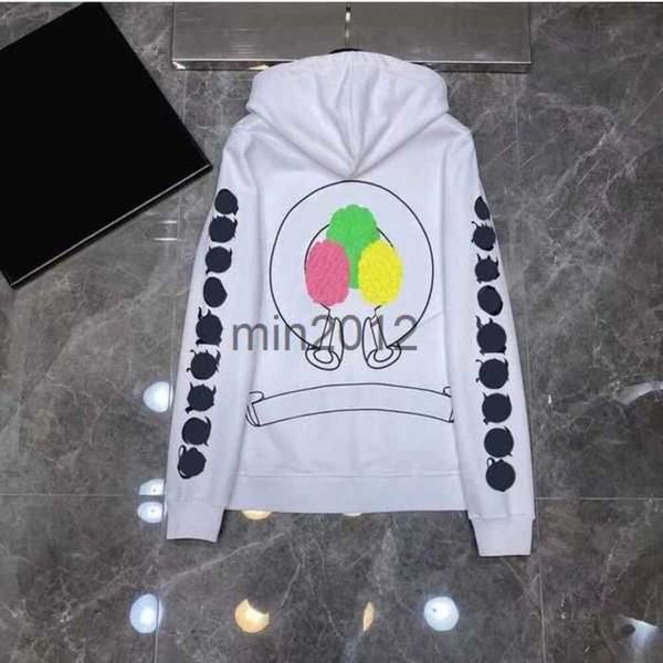 Erkek Hoodies Sweatshirts Tasarımcı Mens Chrome Kış Sweatshirts Kalp Hoodie Ch Uzun Kollu Ceket Gevşek Arkadaşlar Hoodie