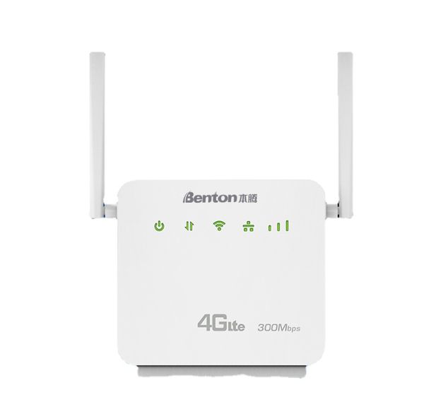 D921 Desbloquear 300mbps Cat4 Wi -Fi WIFI Wireless Router 4G LTE CPE com SIM Card Slot WPS Repeator de antenas externas