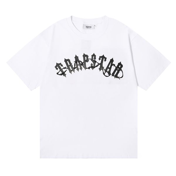 Trapstar Tasarımcıları Erkek T Gömlek Yaz Gevşek Tees Moda Adam Rahat Gömlek Luxurys Giyim Sokak Kısa Kollu Kadın T shirt Boyut S-XXL