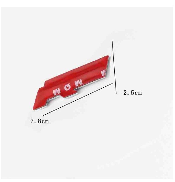 10 adet araba r hat logosu vw b5 b6 mk4 mk5 golf oem çıkartması için