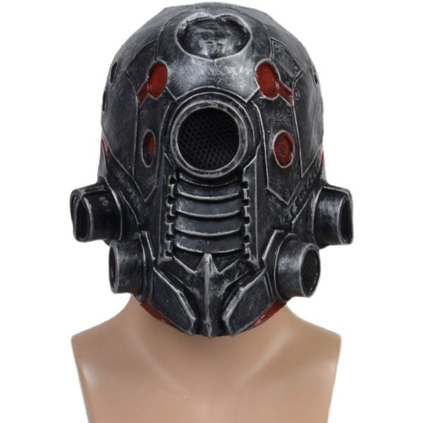 Máscaras de festa moda punk hd máscara função função maquiagem máscara máscara de máscara de máscara de halloween robô helmet gótico punk bar estiling 230327