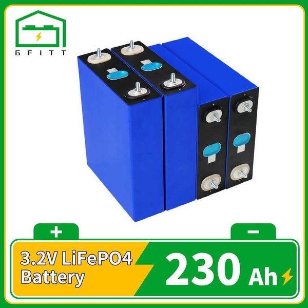 Новый 230AH LifePO4 батарея 3,2 В глубоководной солнечный ветер DIY DIY Batteri Pack Pac