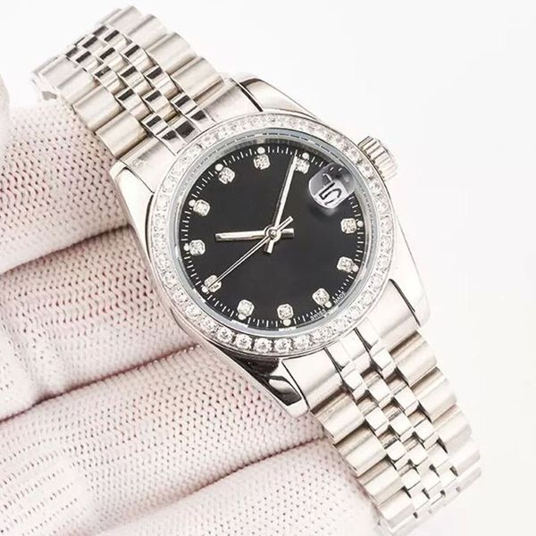 Luxusuhren für Frauen Männer Uhr Automatisch Datejust 36mm 2813 904L Edelstahl Klappschnalle Sapphire wasserdichte Montre de Luxe Uhren Invicto Uhren