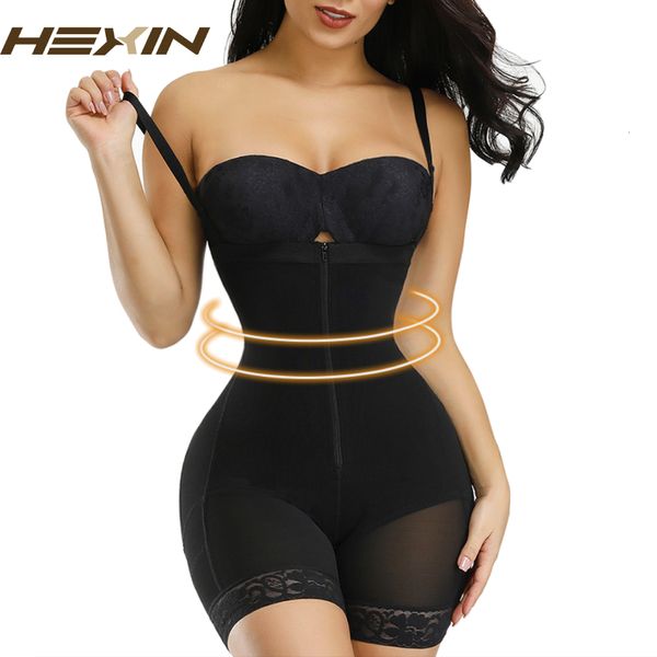 Kadın şekillendiriciler heksin kadın zayıflama vücut şekillendirici dikişsiz popo kaldırıcı bodysuits shapewear iç çamaşırı korse fajas colombianas bel treni 230327