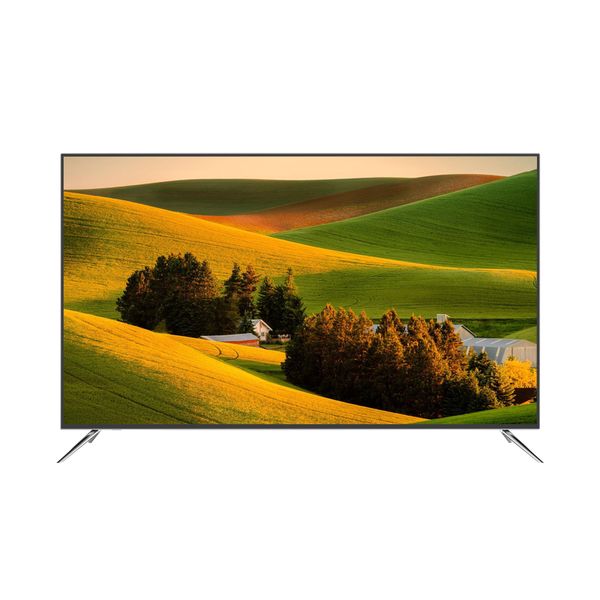 As TVs domésticas são vendidas a preços da fábrica de 55 polegadas de TV inteligente 4K UHD HD TV LED 55 polegadas Uso inteligente da televisão doméstica