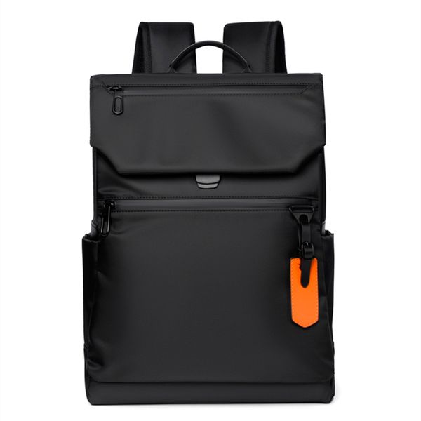 Bolsas escolares de alta qualidade de laptop de laptop de alta qualidade designer de marca de moda preto para negócios urbano homem USB cobrando 230328