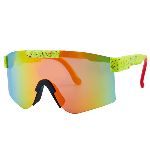 Occhiali da sole polarizzati ragazzi ragazze ragazze all'aperto per ciclismo per biciclette per occhiali occhiali da biciclette Uv400 occhiali 5a 525