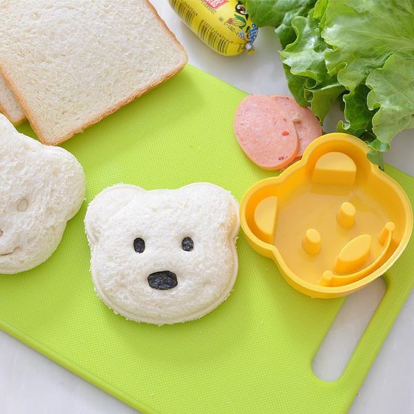 Сэндвич -плесень медведь автомобиль кролика в форме хлеба для хлеба для печенья печенье для печенья