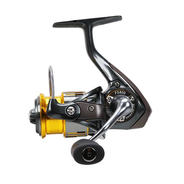 Baitcasting makaraları 175g Ultra-Light Finning Fishing Reel Sığ Makaralı Paslanmaz Çelik Yatak Serisi 800 1000 Alabalık için