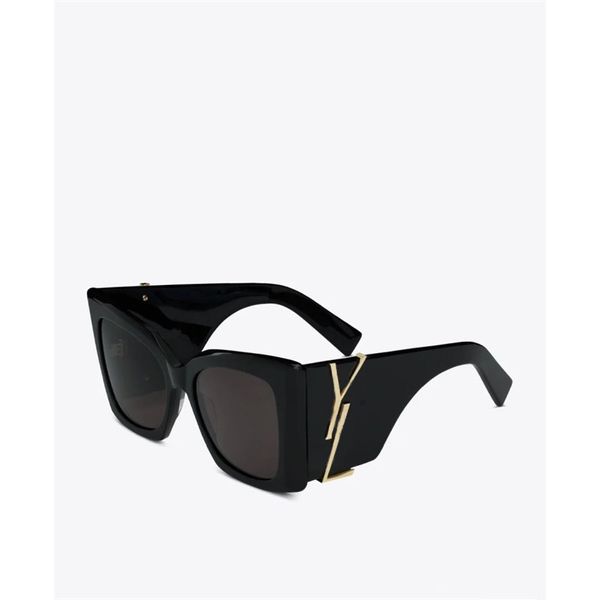 Occhiali da sole di lusso con protezione UV occhiali da sole con montatura quadrata occhiali da sole in plastica gambe larghe a prova di uv gafas de sol design in acetato estetica occhiali da sole da donna lettera PJ085 E23