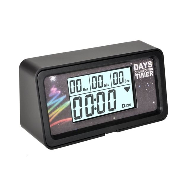 Timeradores de cozinha Timers digitais contagem regressiva 999-DAYS Relógio LCD LEMBRANDO DE EVENTO TIMER DA CONUTAGEM DIGITAL CONUZER Timer para aprender 230328