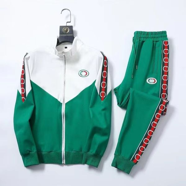 Erkekler Trail Sweat Suits Sports Suit Sıradan Moda Tasarımı Erkek Ceketler Takipler Jogger Suits Ceket Pantolon Setleri Erkek Spor Takımları M-3XL Erkek Giysileri