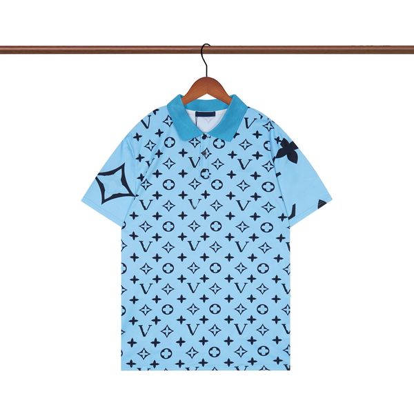 2023 Tasarımcı Marka Erkek Polos Tişörtleri Yaz Günlük Klasik Nakış Deseni Kısa Kollu Saf Pamuk Tişörtler Erkek Giyim Giyim Tees Tshirts Üstler M-3XL