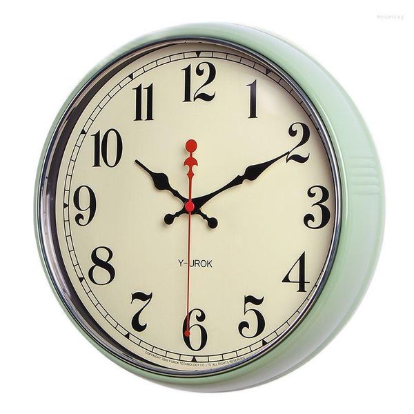 Wanduhren Amerikanische Große Uhr Vintage Shabby Chic Wohnzimmer Retro Wohnkultur Schlafzimmer Dekorative Bar Horloge Geschenk SC624