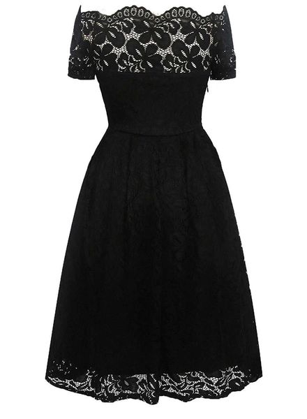 2022 Herbst High-End Street Trendsetter Damen One-Neck-Prinzessin-Kleid