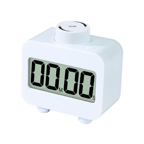 Timers de cozinha 99 minutos Rotary Kitchen Timers Countdown Relógio Timer LCD Digital Countdown Timers digitais Material ABS Para cozinhar o cozimento 230328