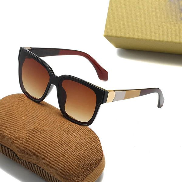 Óculos de sol de grife com filtro antirreflexo Os óculos de sol leves e elegantes listrados estilo clássico com opção de 4 cores
