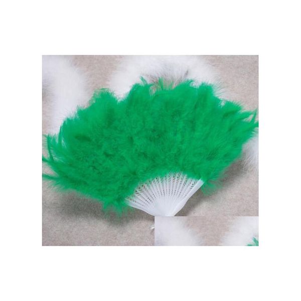 Altri articoli per feste per eventi Piuma di tacchino Fan Color Dance Feather 21 20Pcs / Lot Wl283 Drop Delivery 202 Dhqk6