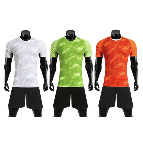 Männer T-Shirts Kinder Erwachsene Kits Gym Jogging Kurzarm Qui Dry Männer ldren Futebol Training Anzug Sportswear Z0328