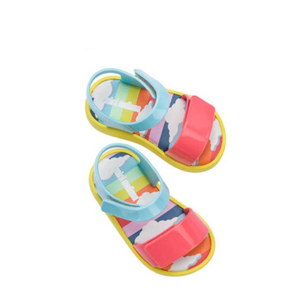 Sandali Nuovo Mini Ragazza Summber Sandalo Principessa Moda Scarpe con plateau Scarpe da spiaggia per bambini Sandalo in gelatina per bambini MN053