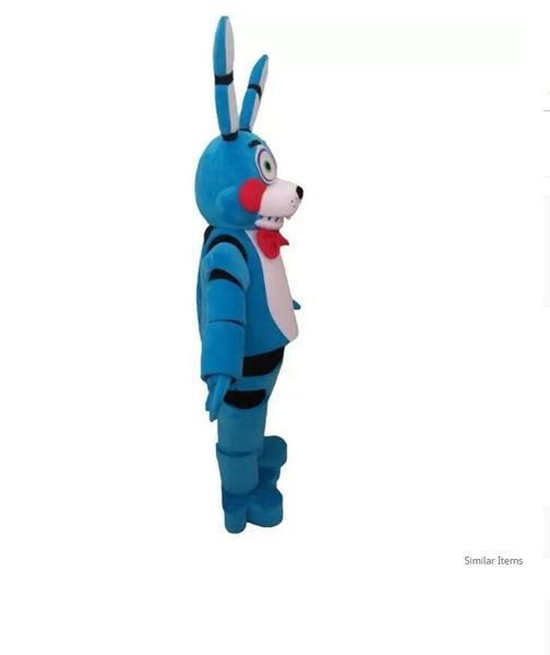 Kawaii Canidae Animal cinco noites no FNAF Toy FNAF Toy Creepy Blue Bunny Mascot Trajes