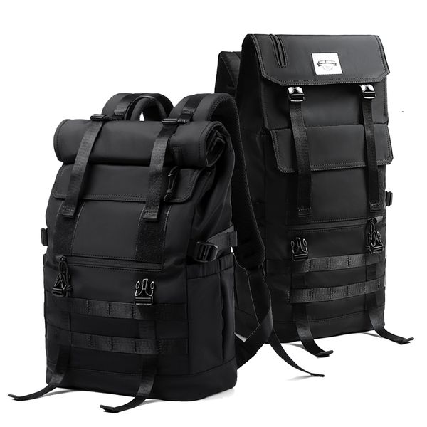 Sacos escolares 3 em 1 estilos conversíveis à prova d'água Backpack Menpack Men Women Roll Top 17 polegadas PC Teen Macho Bag 230328