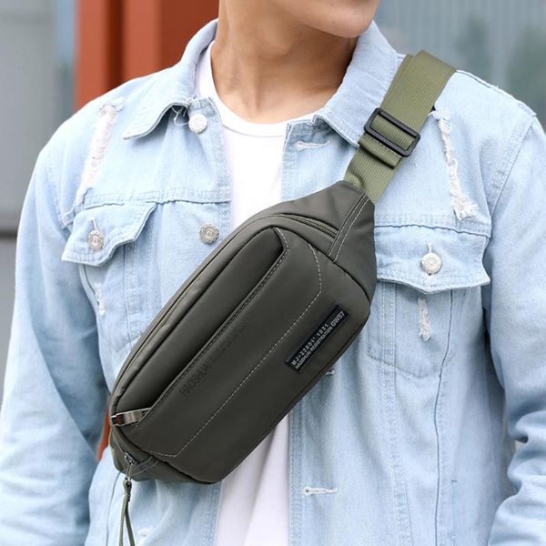 Marsupi Marsupio da esterno Borsa da donna per uomo Tasche per telefono multifunzione Moda sportiva neutra Cintura da uomo a tracolla