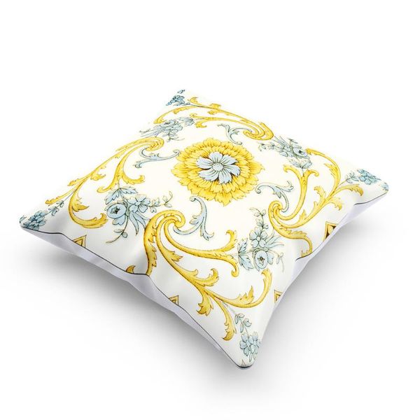 Flor do travesseiro Froveneira macia Sofá de cabeceira Lança de desenho animado impressão criativa de cetim personalizada /decorativa